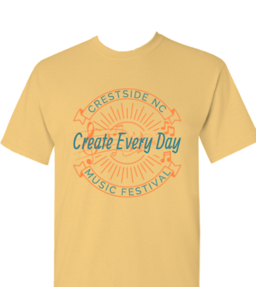 Create Every Day Music Festival design idea